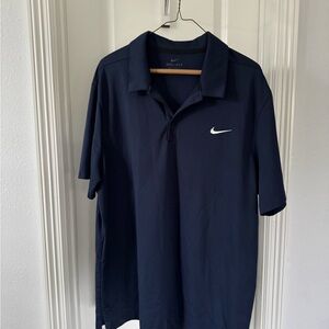 Nike Navy Blue Polo Shirt